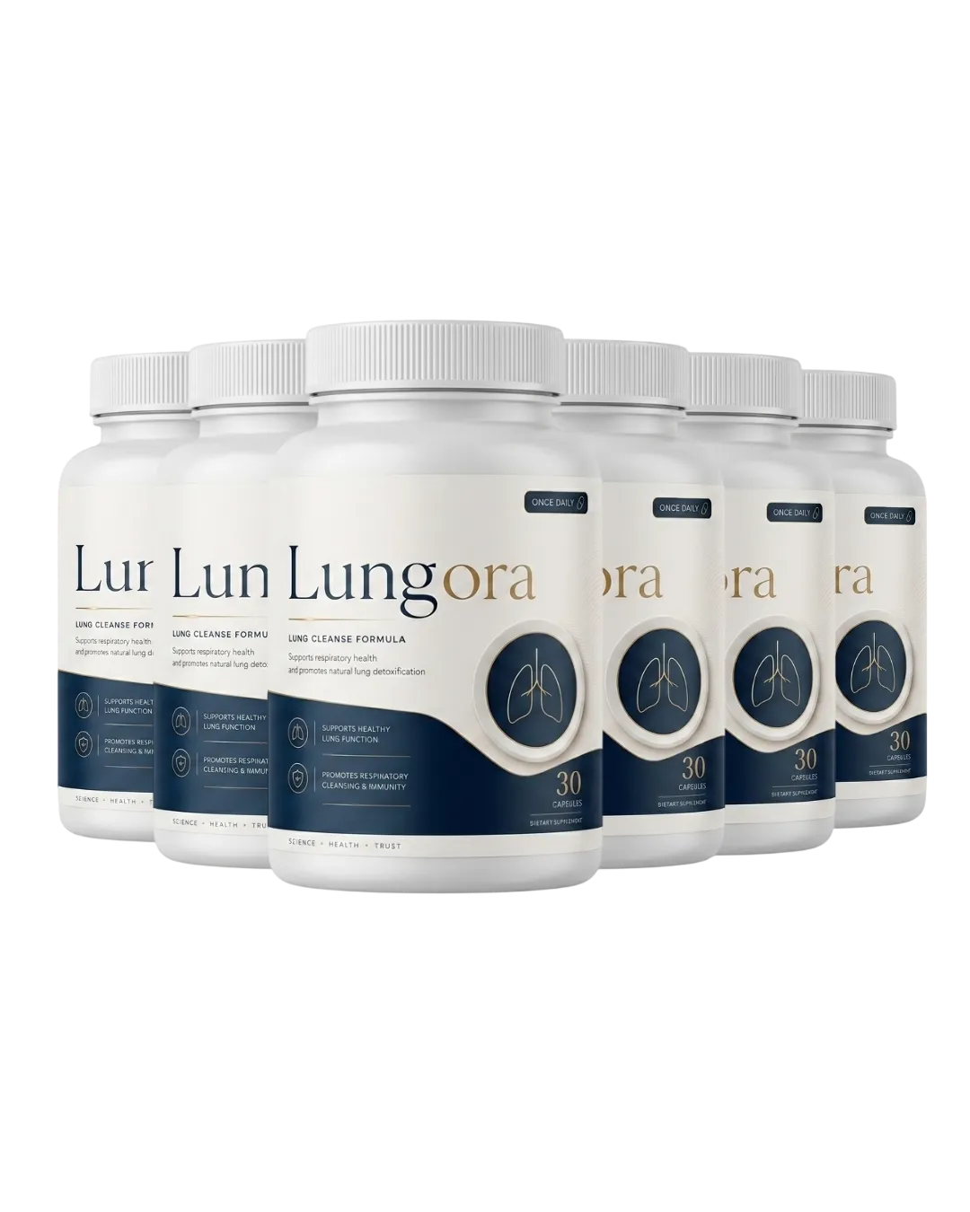Six bottles of Lungora
